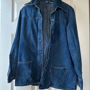 Levi’s 1970s chore jacketBlue Denim Jacket